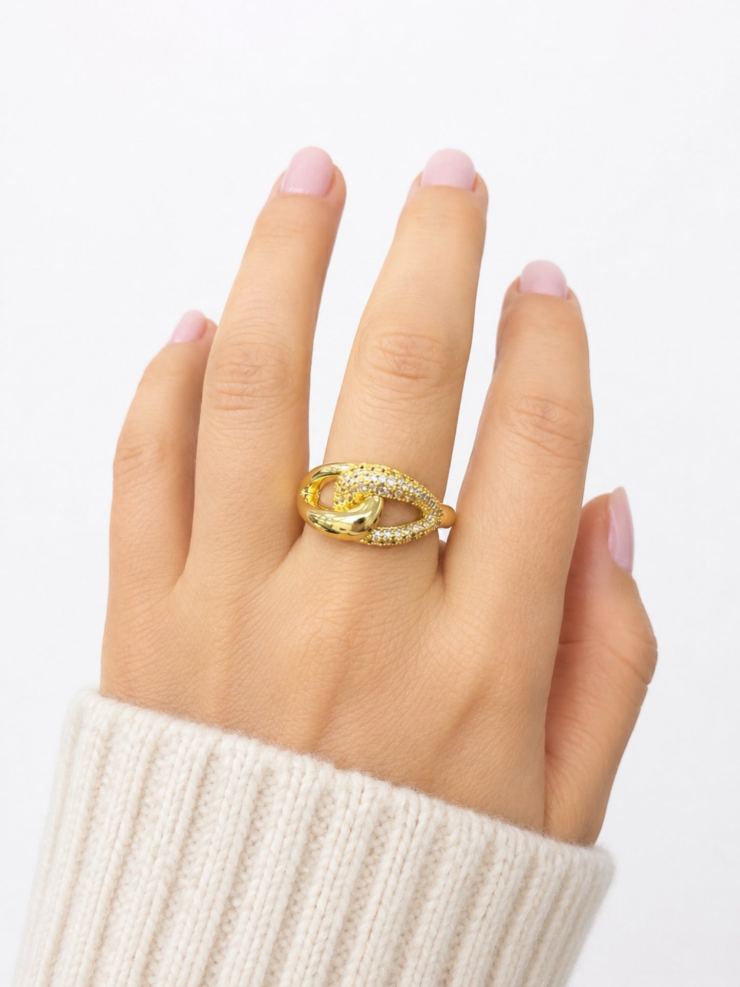 RA7047 - ANILLO EN RODIO