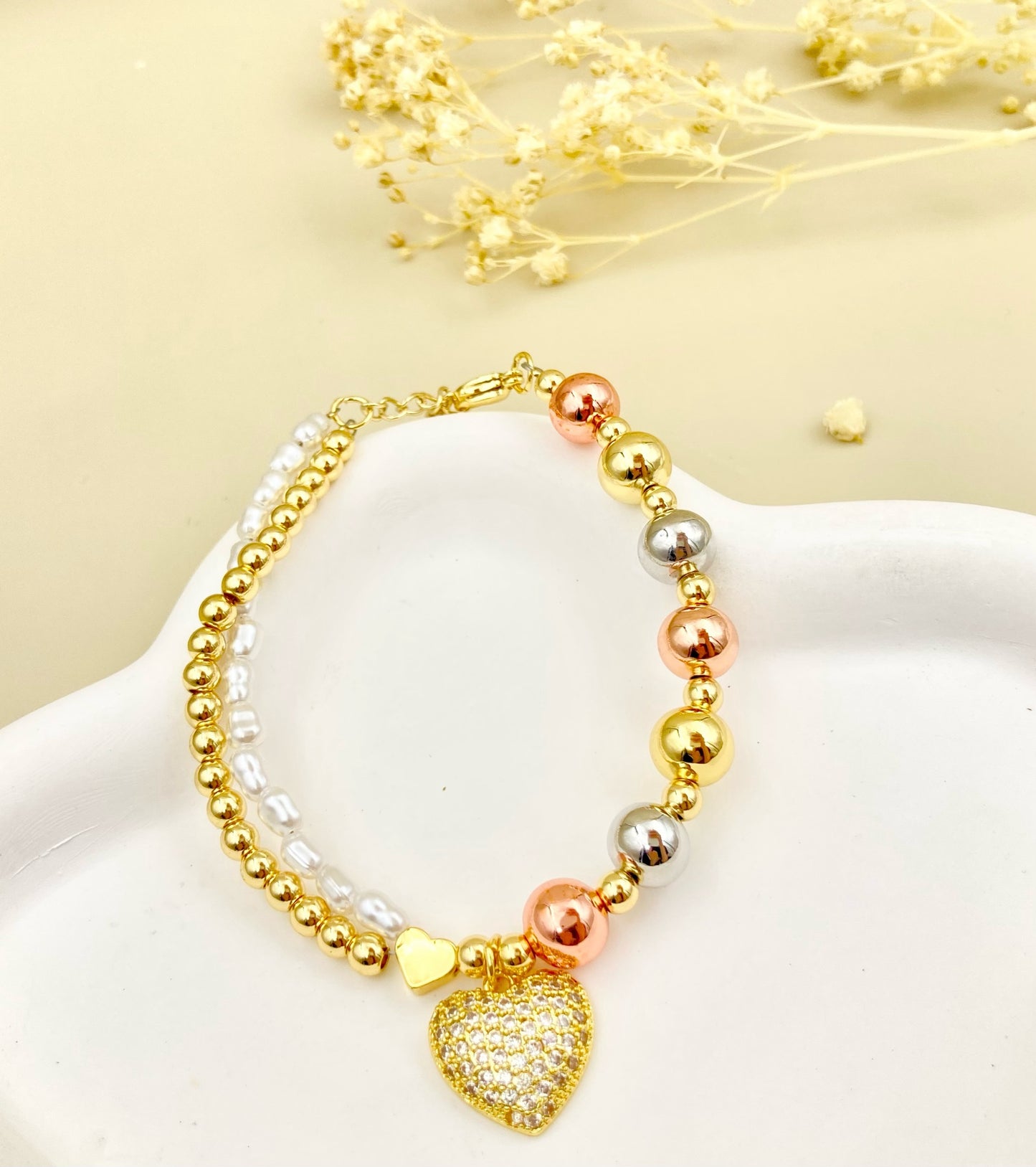 RA5028 - PULSERA EN RODIO