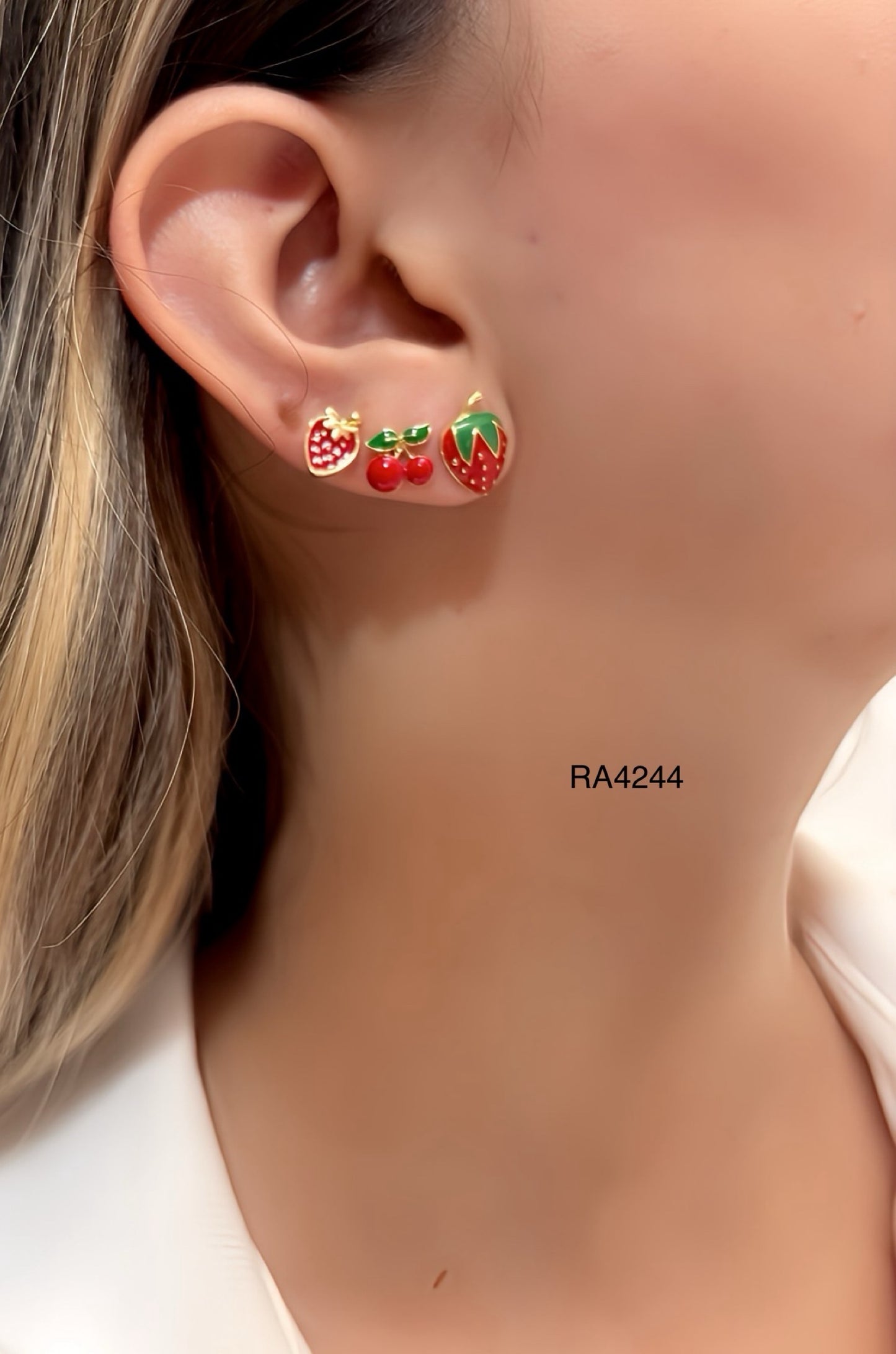 RA4244 - SECUENCIA TOPO FRESAS Y CEREZAS RODIO