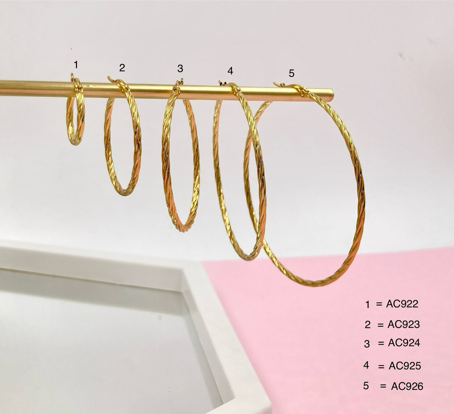 AC926 - CANDONGA EN ACERO MELCOCHA