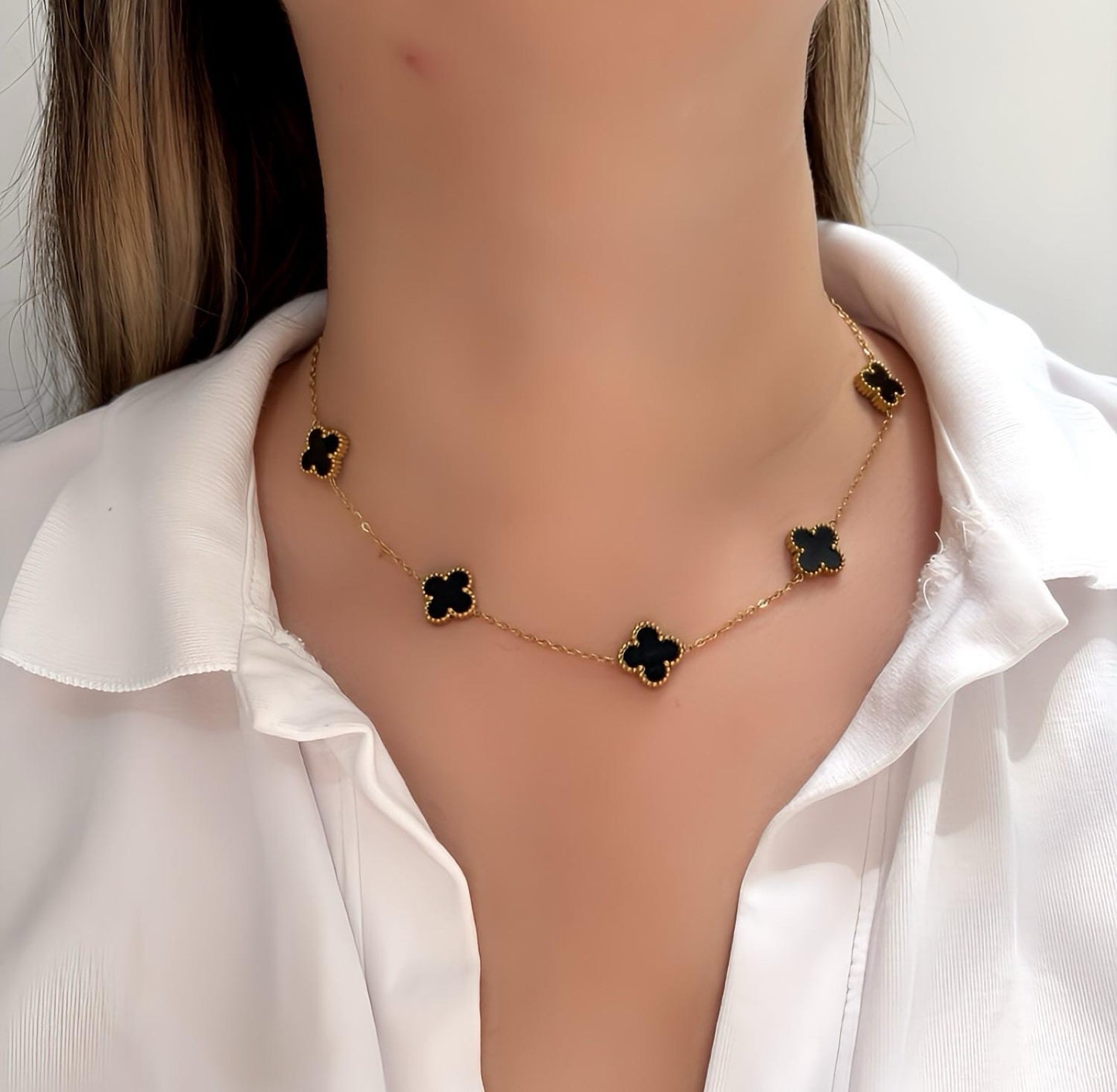 AC974 - COLLAR EN ACERO VAN CLEEFF