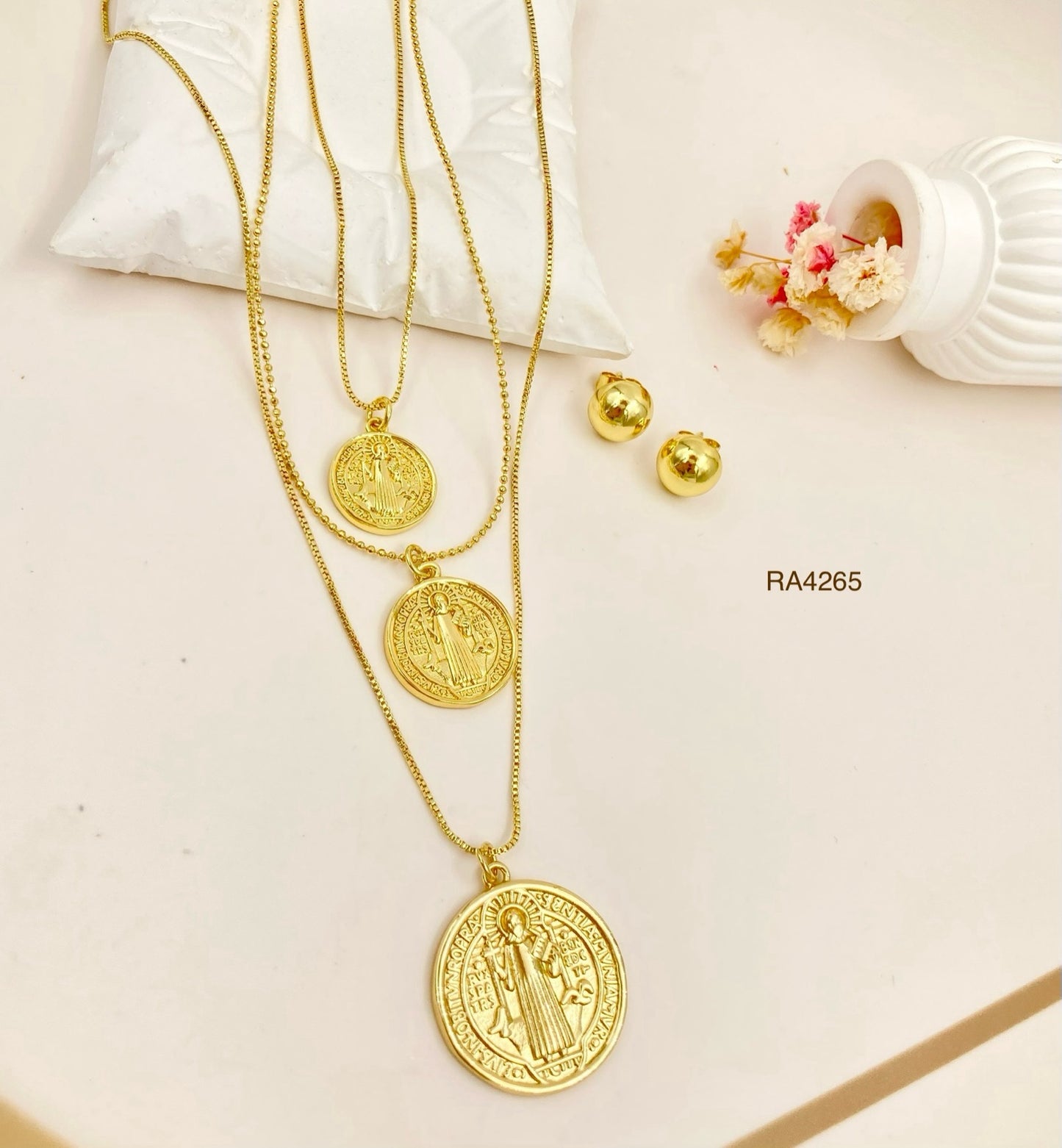 RA4265 - JUEGO TRES CADENAS SAN BENITO RODIO