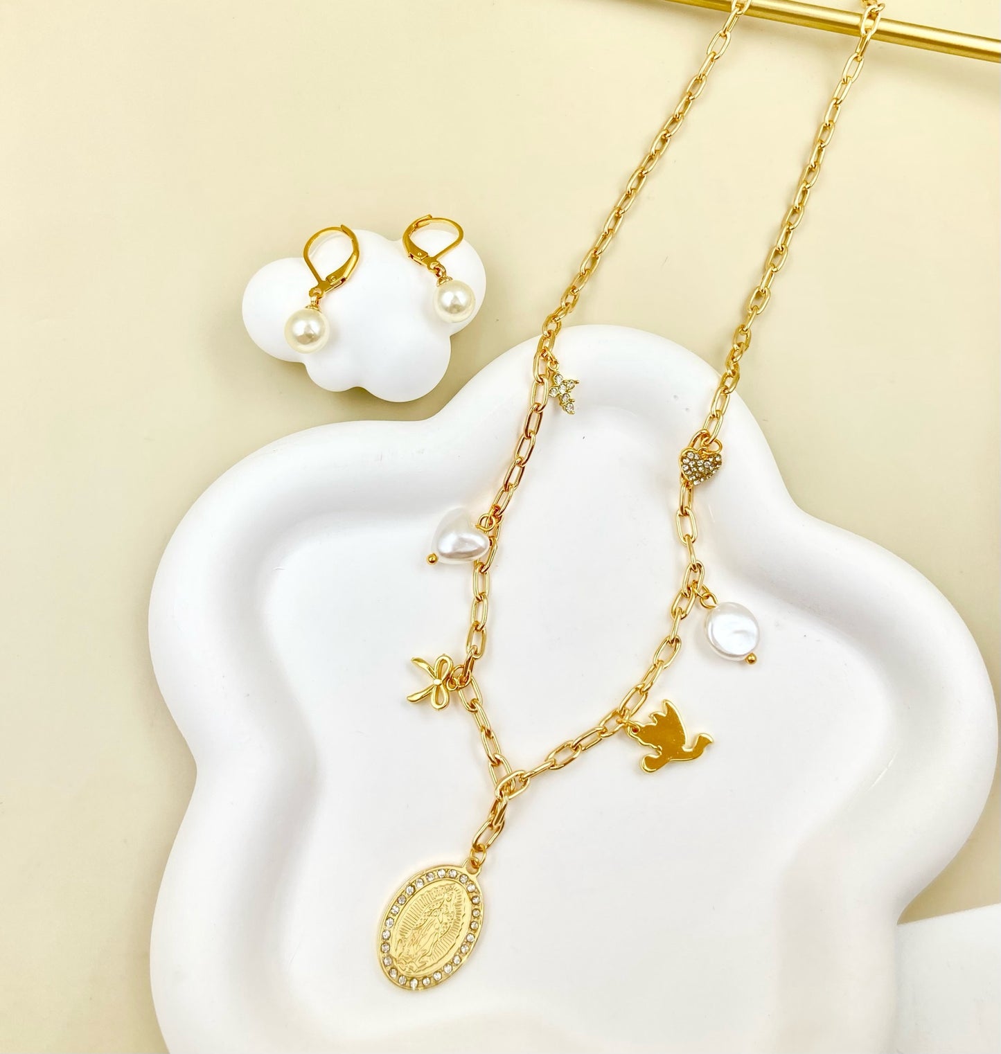 AC1150 - JUEGO EN ACERO DOBLE CADENA