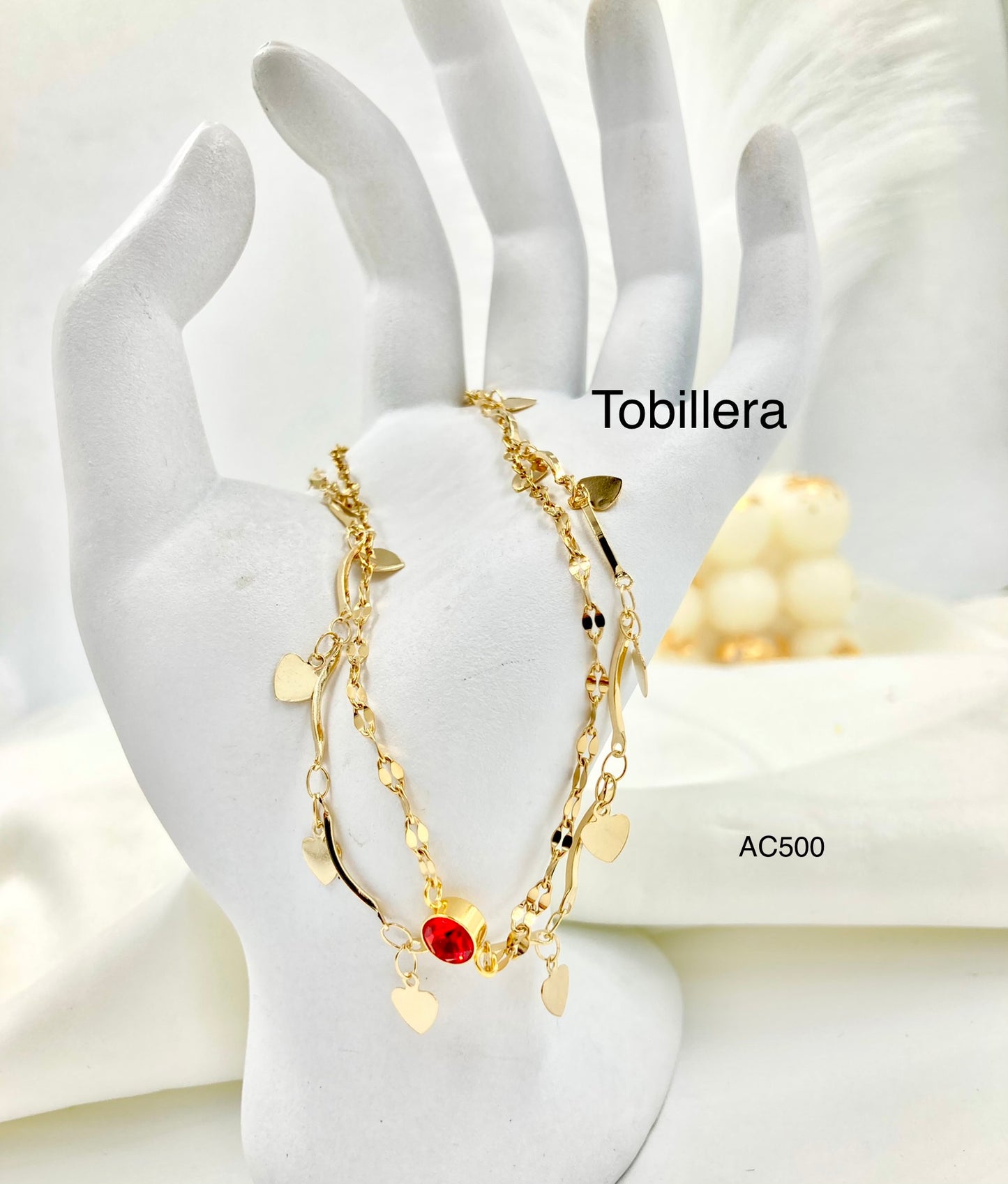 AC500 - TOBILELRA ROJA DEJIES CORAZON ACERO