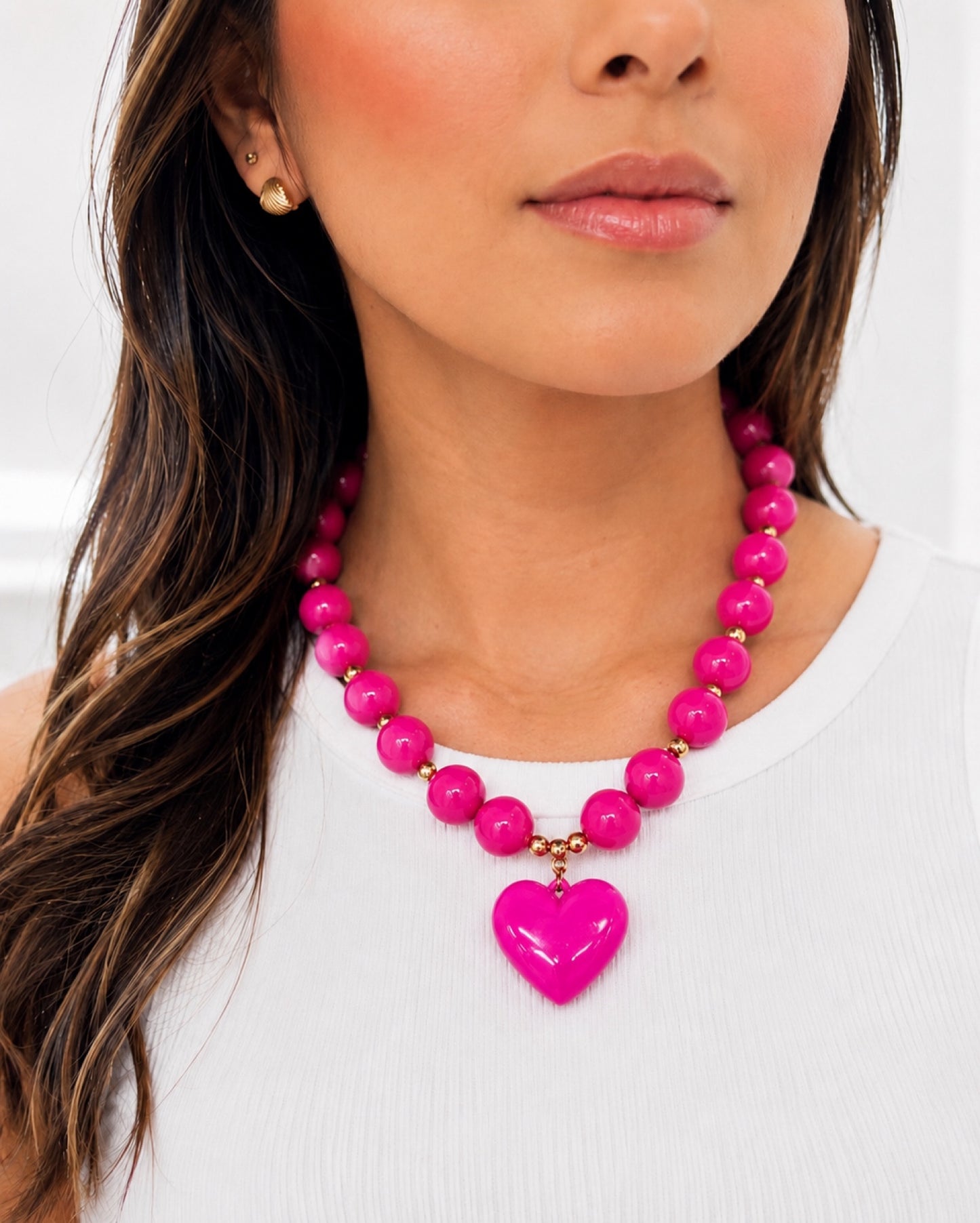 CL103 - COLLAR MODA CHICLE