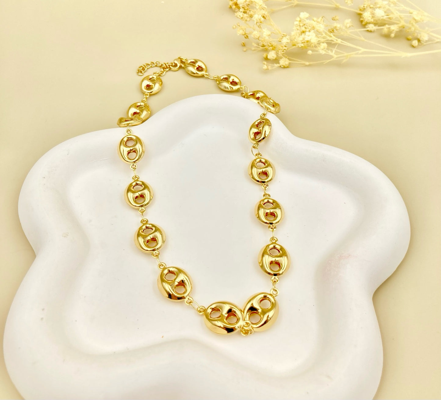 AC1281 - GARGANTILLA GUCCI EN ACERO