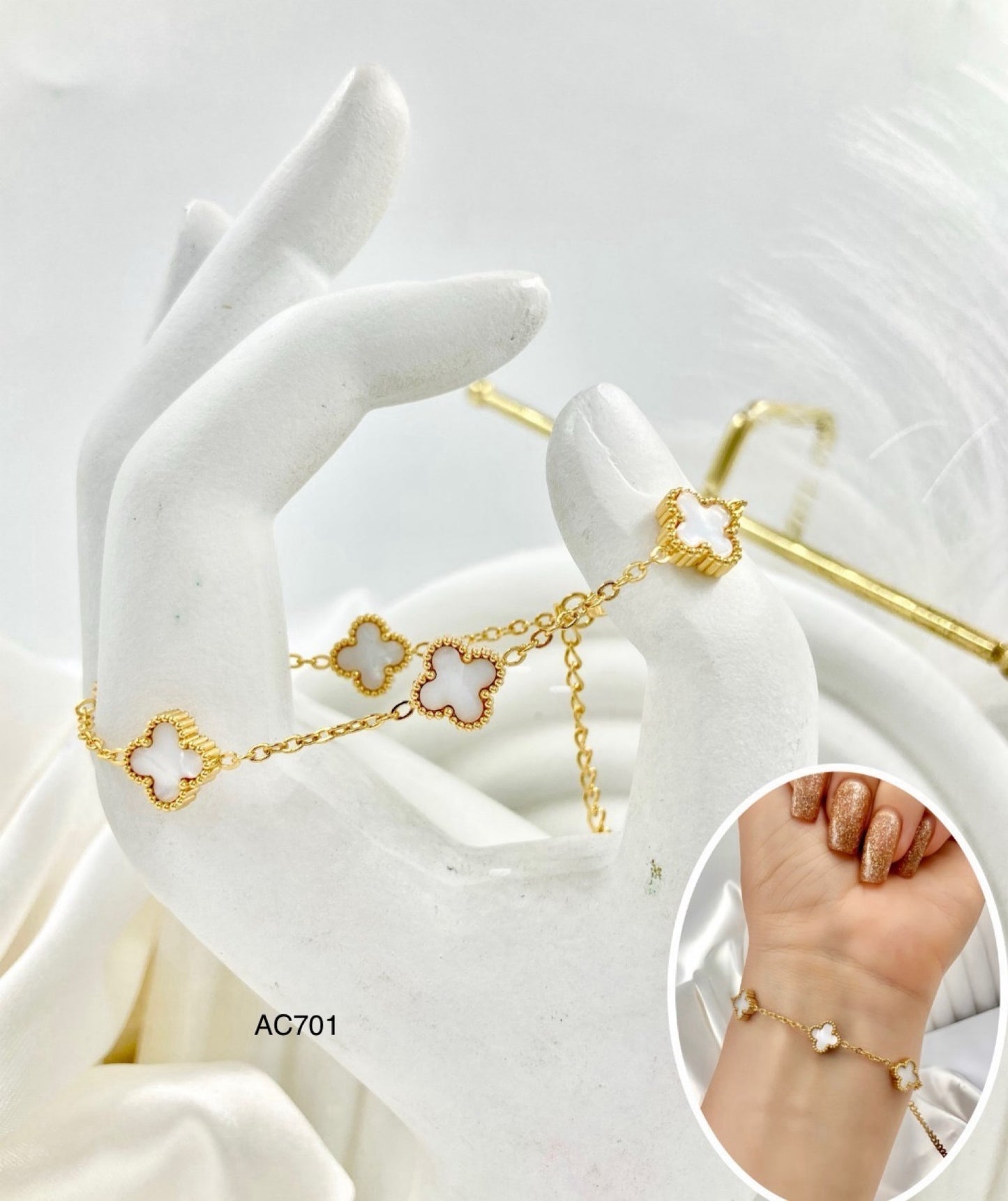 AC701 - PULSERA EN ACERO