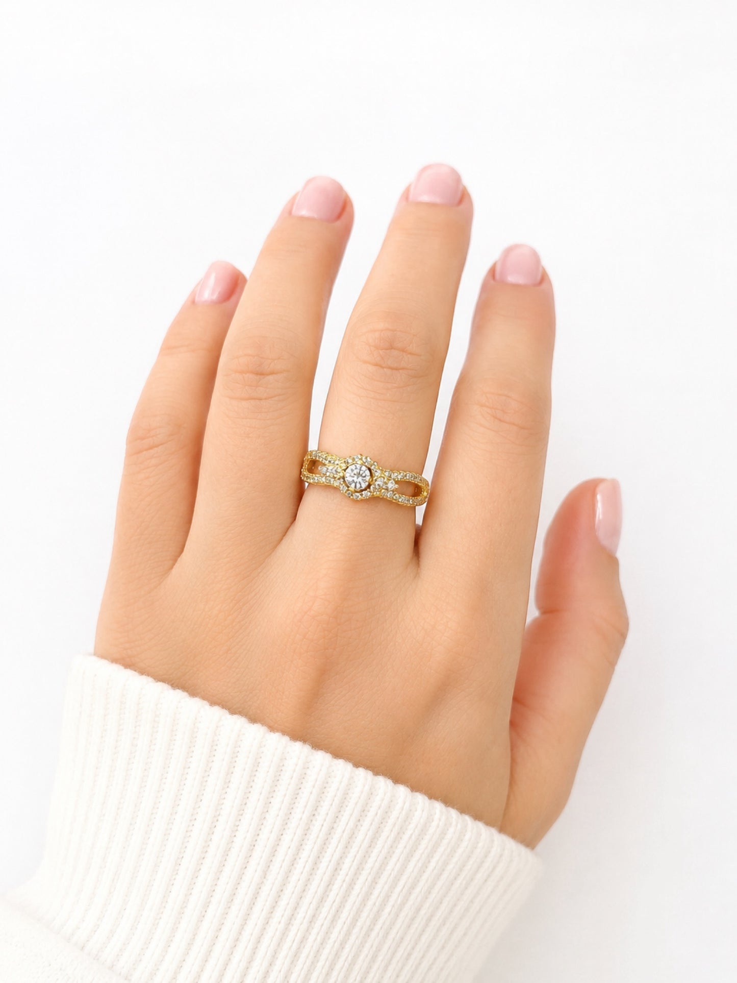 RA7041 - ANILLO EN RODIO