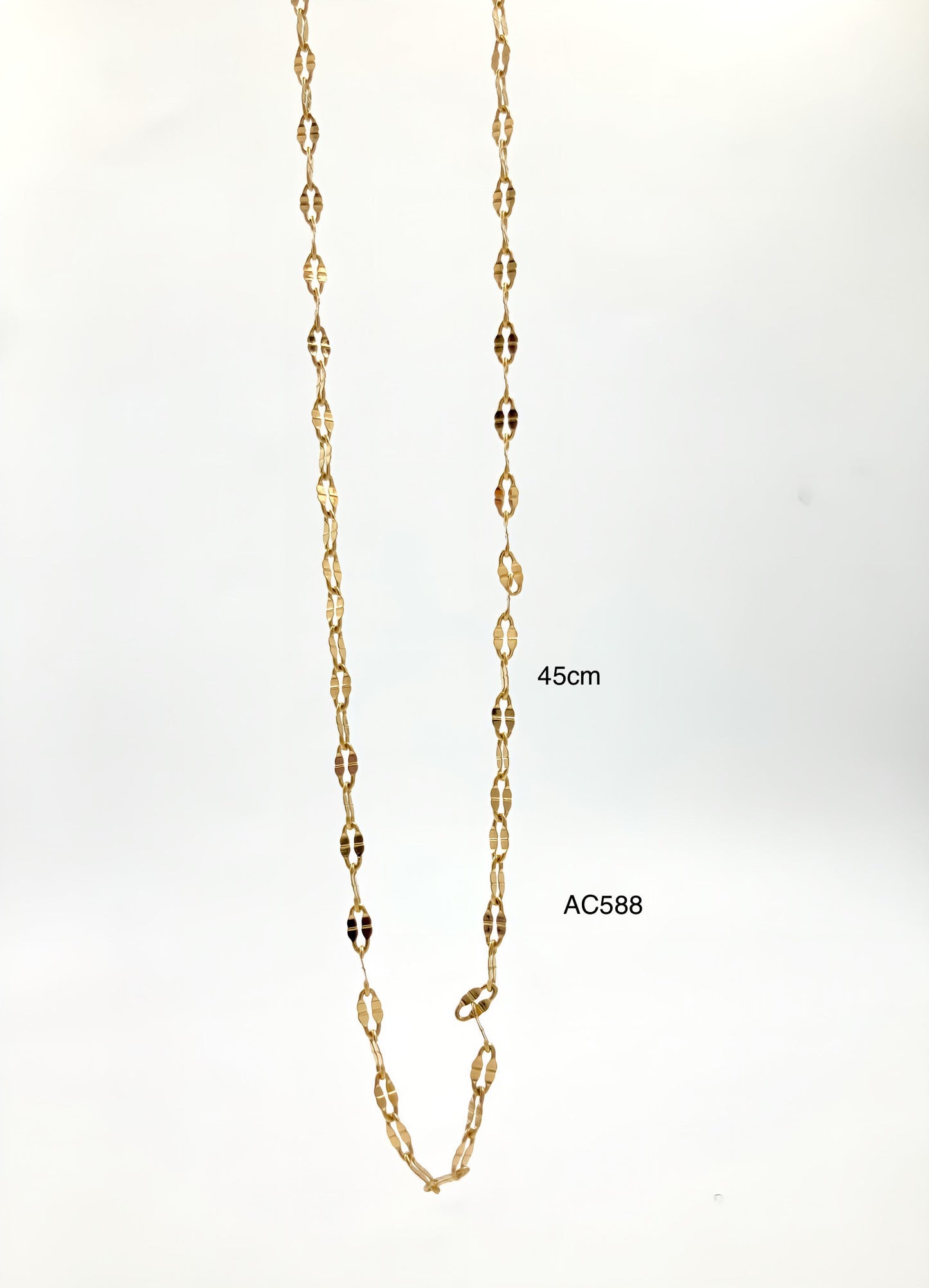 AC588 - CADENA EN ACERO 45 CM LLUVIA