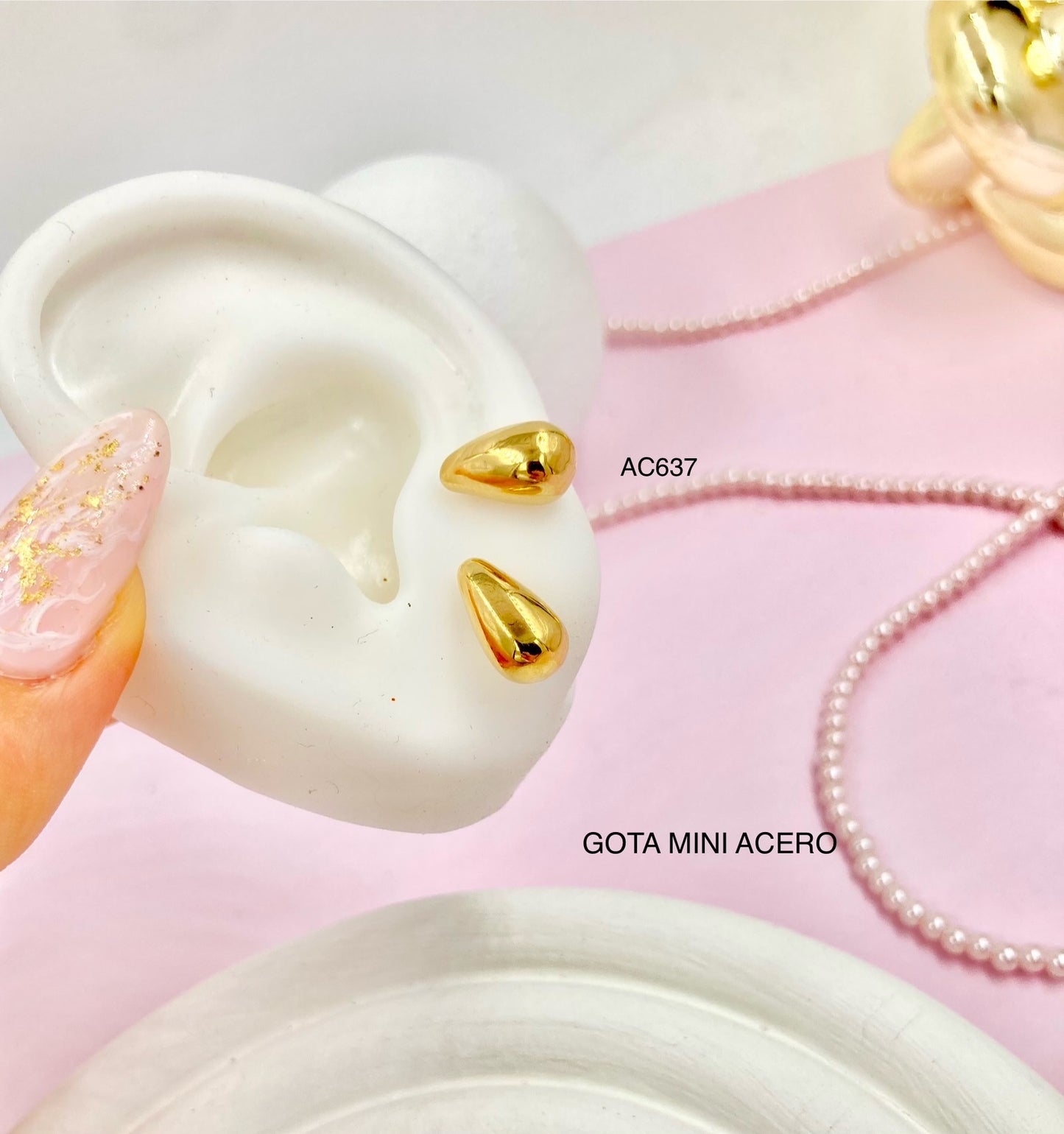AC637 - TOPO GOTA ACERO MINI