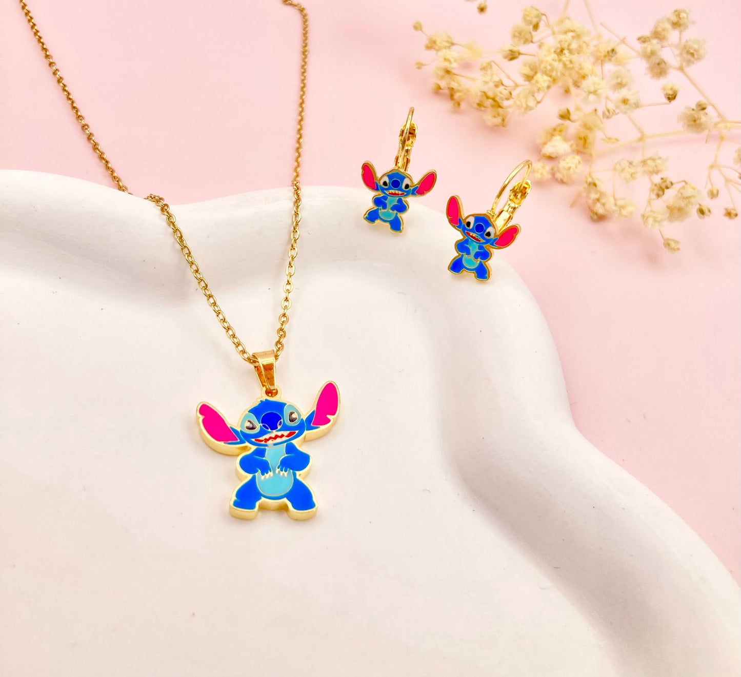 AC1209 - JUEGO ACERO STITCH