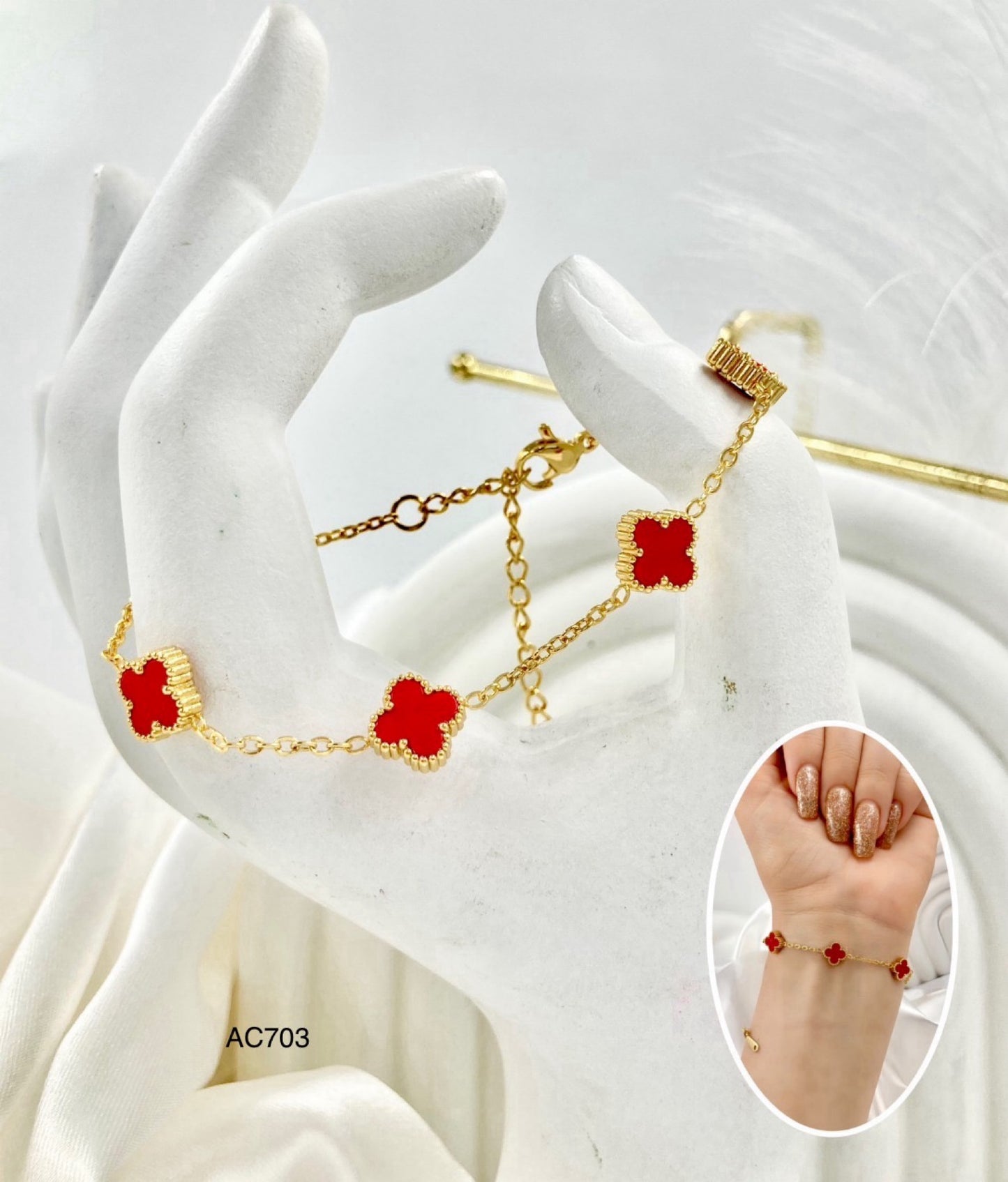 AC703 - PULSERA EN ACERO