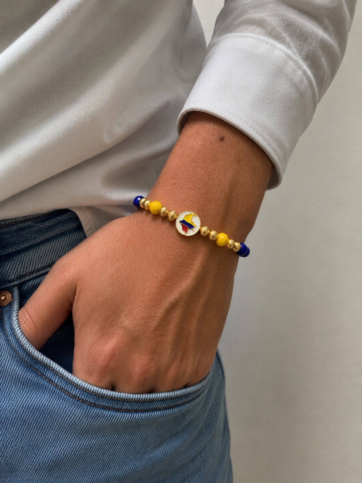 RA7103 - PULSERA RODIO COLOMBIA #6