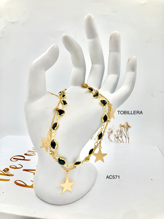 AC571 - TOBILLERA ACERO