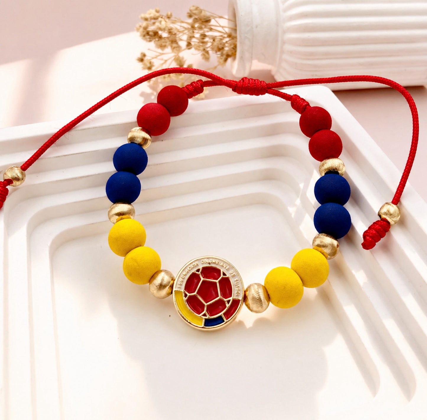RA5952 - PULSERA EN RODIO CON NEOPRENO COLOMBIA