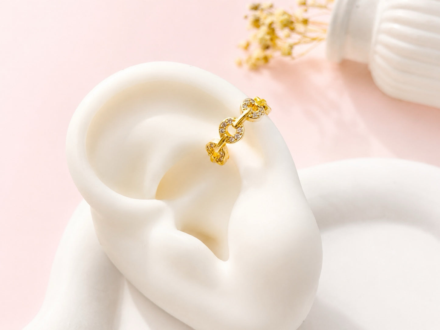RA3864 - EARCUFF EN RODIO