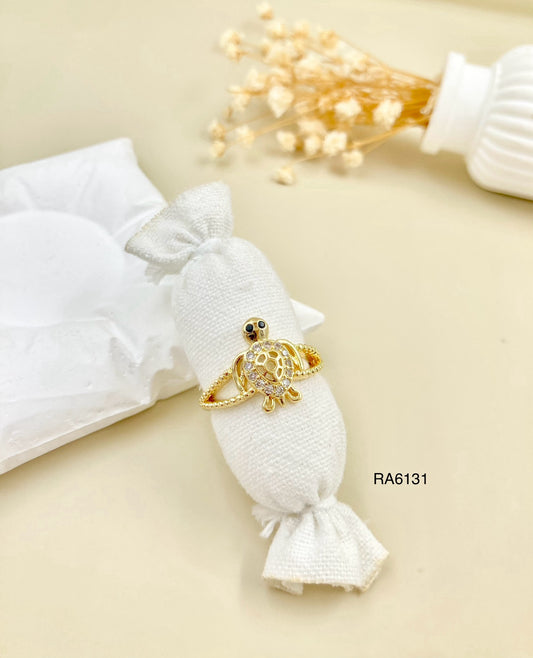RA6131 - ANILLO TORTUGA RODIO