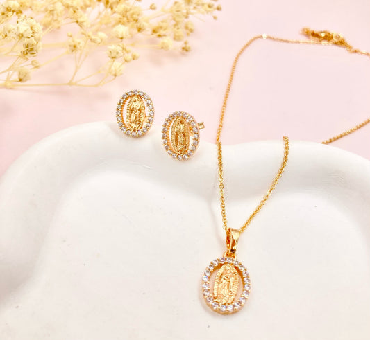 RA5147 - JUEGO EN RODIO VIRGEN