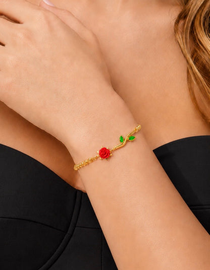 PULSERA RODIO ROSA