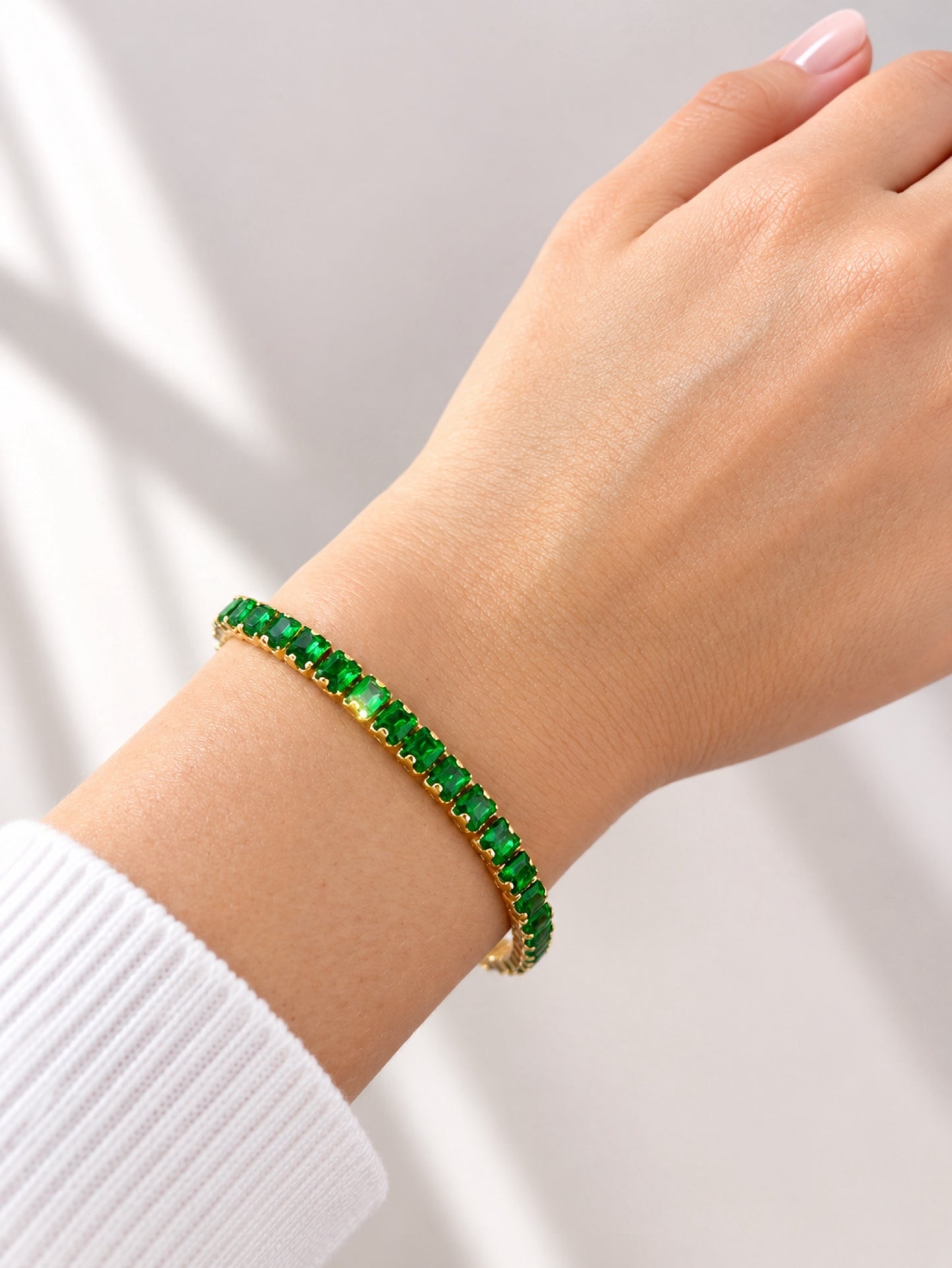 RA7408 - PULSERA RODIO CIRCONES