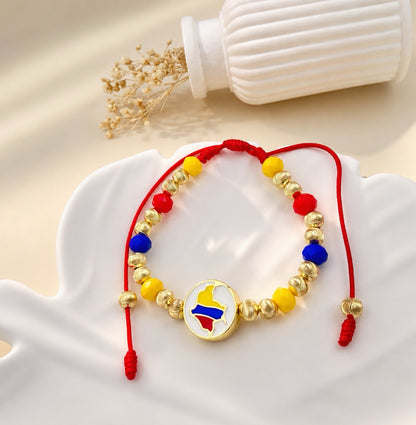 RA7104 - PULSERA RODIO COLOMBIA #4