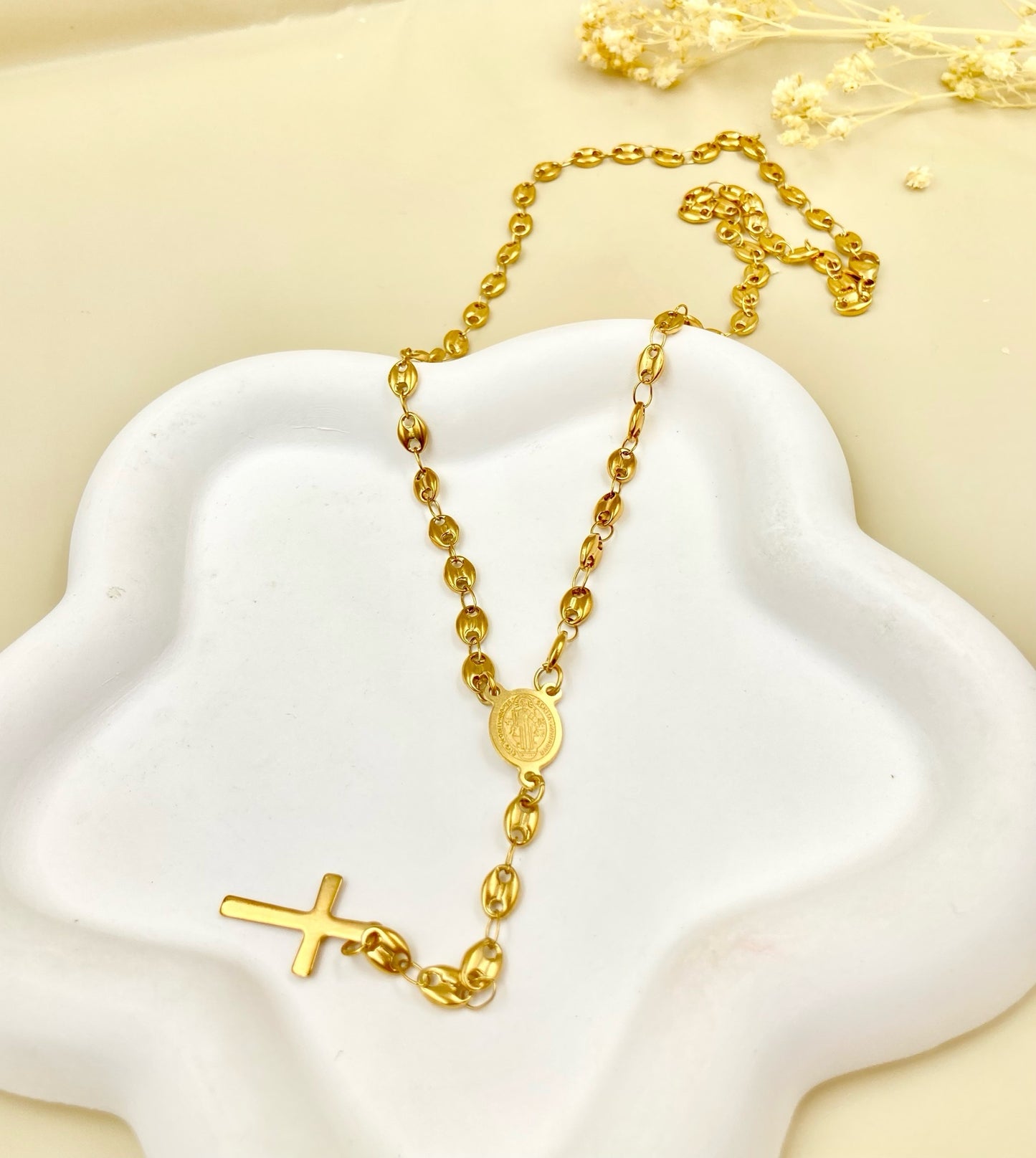 AC1250 - SEMICAMANDULA EN ACERO GUCCI