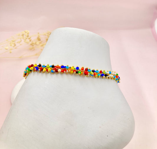 RA5125 - TOBILLERA EN RODIO