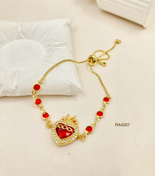 RA4307 - PULSERA EN RODIO