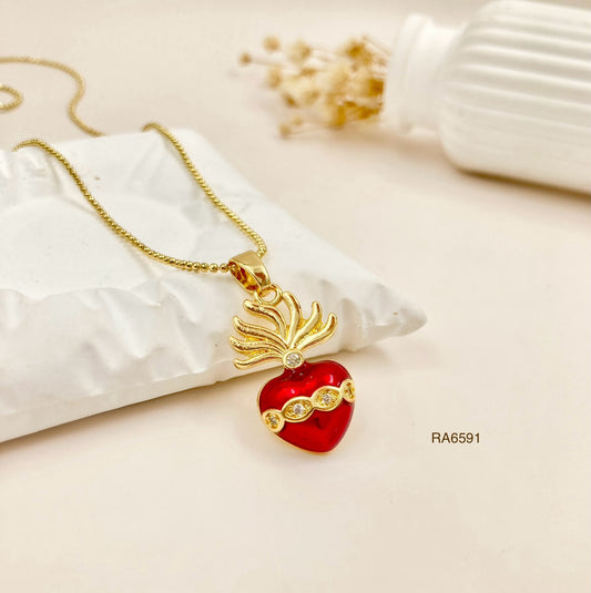 RA6591 - DIJE RODIO CON CADENA