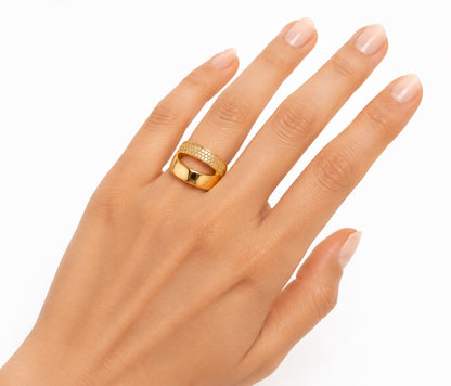 RA7052 - ANILLO EN RODIO