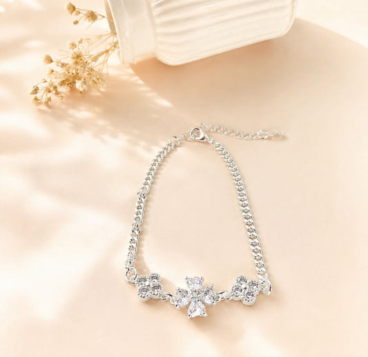 RA3564 - PULSERA  RODIO COLOR PLATA 925