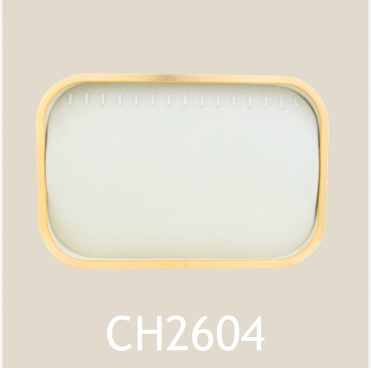 EXHIBIDOR DE PULSERAS LUJO MARCO DORADO 30 × 20