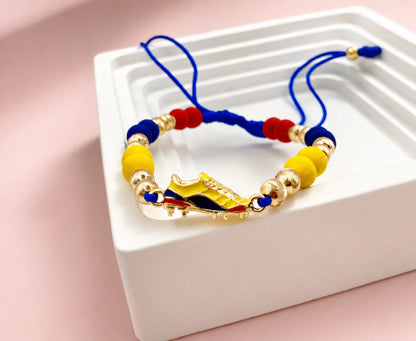 RA7025 - PULSERA EN RODIO Y NEOPRENO DE COLOMBIA
