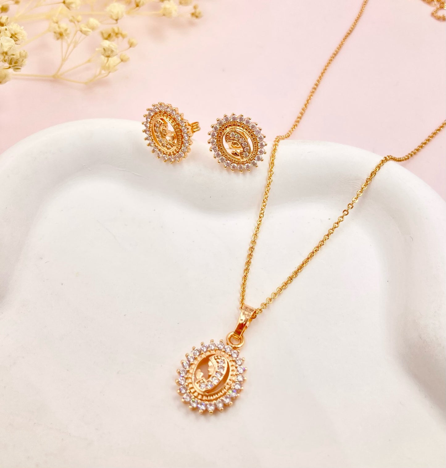 RA5149 - JUEGO EN RODIO VIRGEN