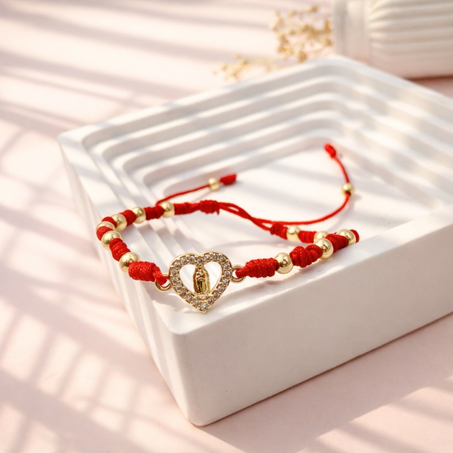 RA5720 - PULSERA EN RODIO VIRGEN