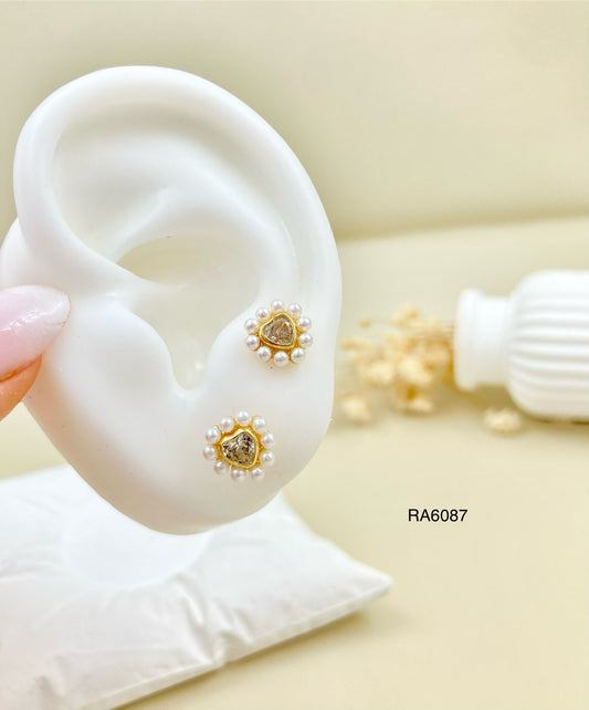 RA6087 - TOPO CORAZON MICROPERLAS RODIO