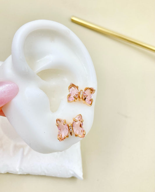 RA6348 - TOPO MARIPOSA PEQUEÑA ROSADA RODIO