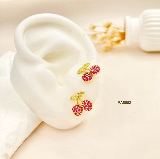 RA6582 - TOPO CEREZA MICROCIRCONES RODIO