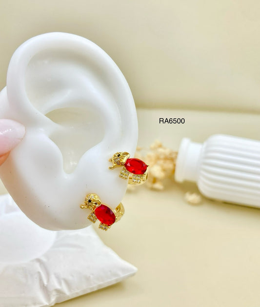 RA6500 - TOPO ELEFANTE ROJO RODIO