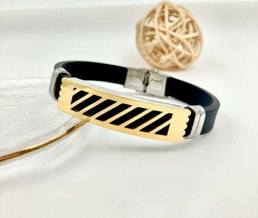 AC1040 - PULSERA HOMBRE ACERO