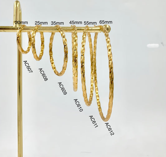 AC610 - CANDONGA EN ACERO 45MM