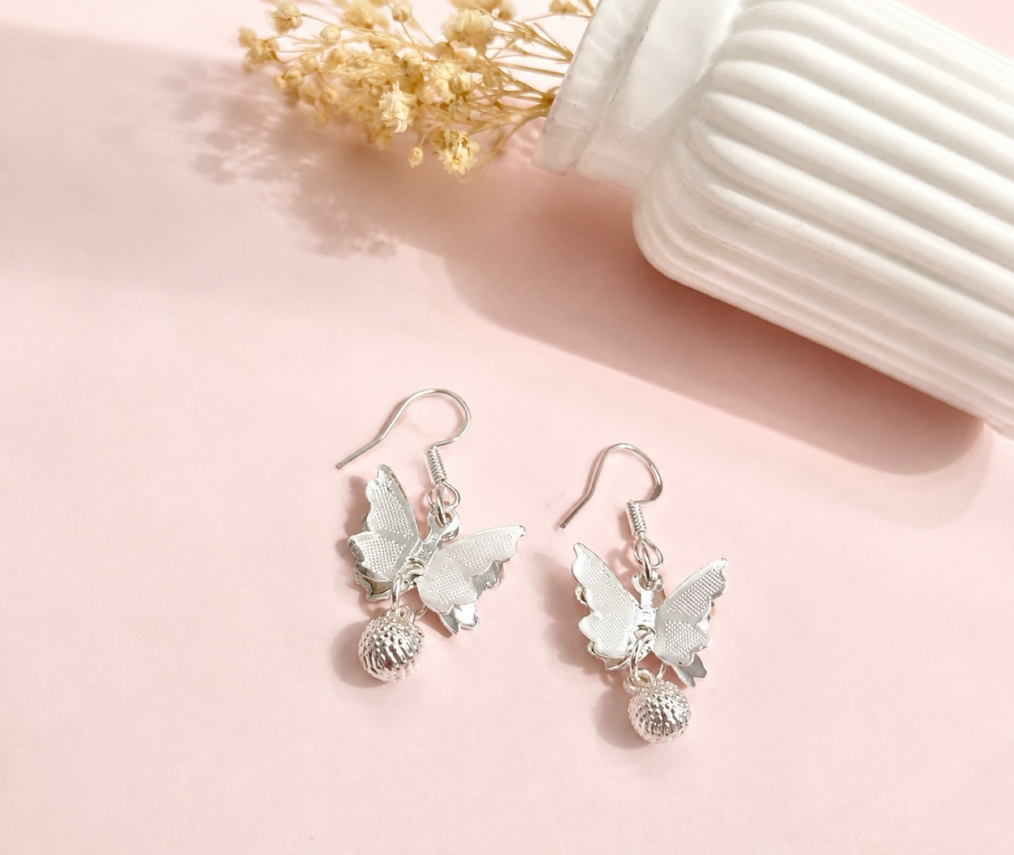 RA3557 - ARETE RODIO COLOR PLATA 925