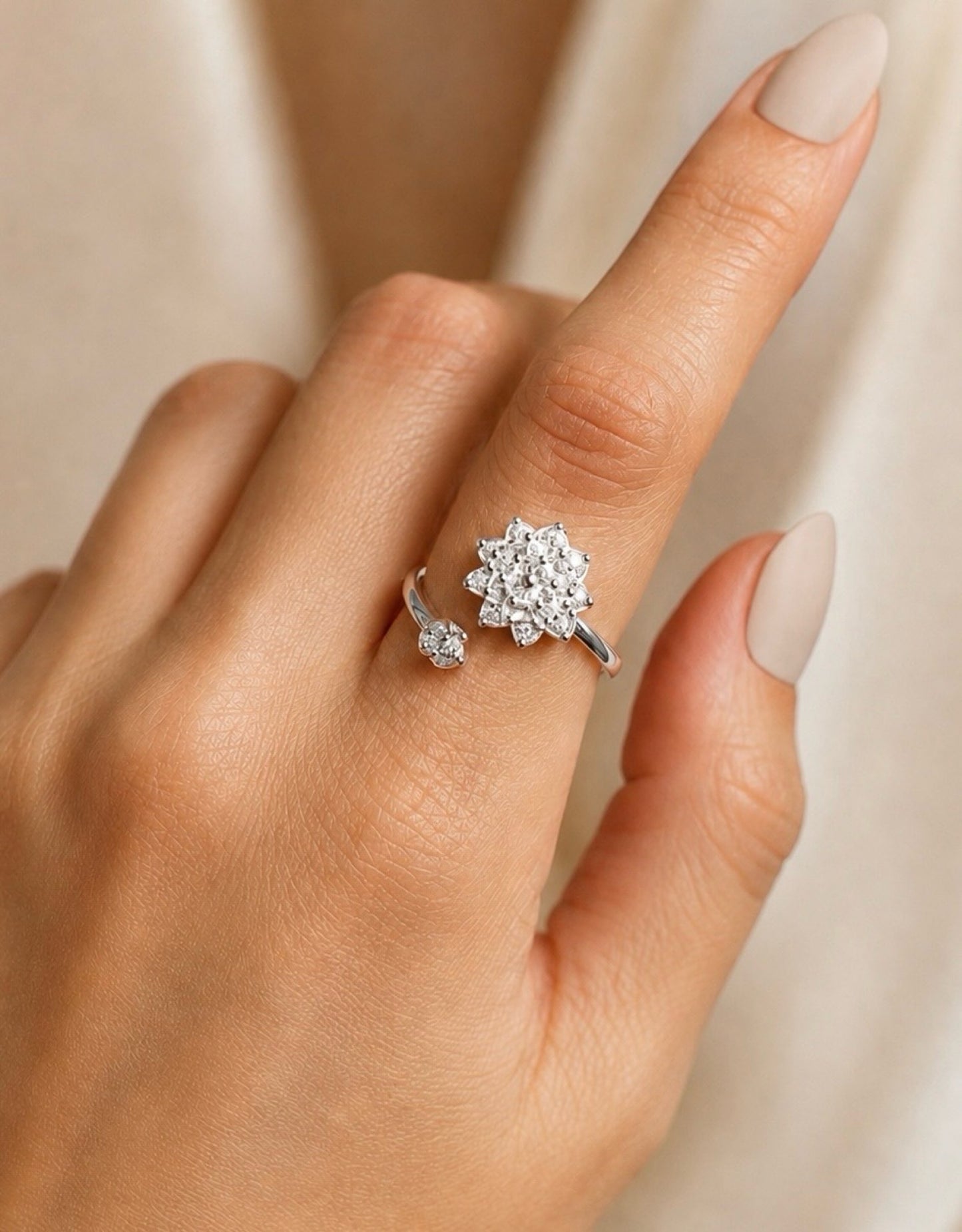 RA3593 - ANILLO RODIO COLOR PLATA 925