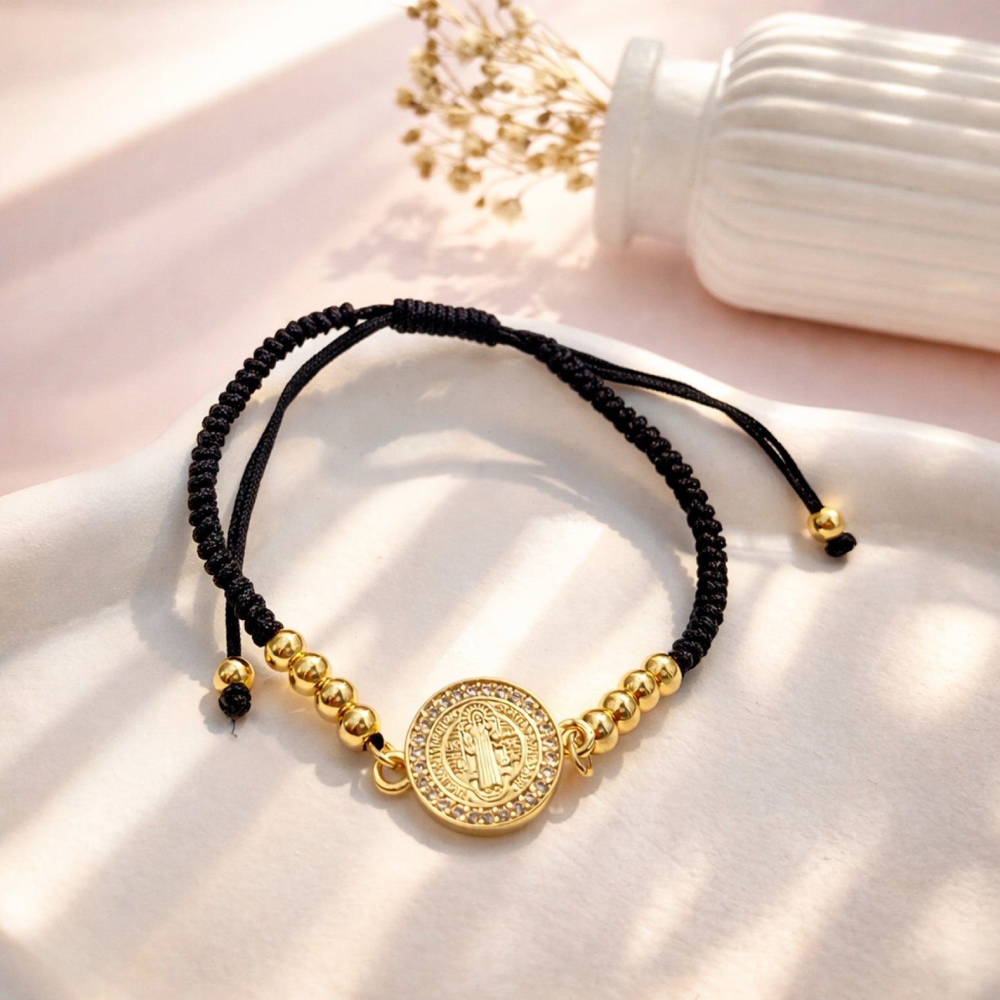 RA5831 - PULSERA RODIO SAN BENITO
