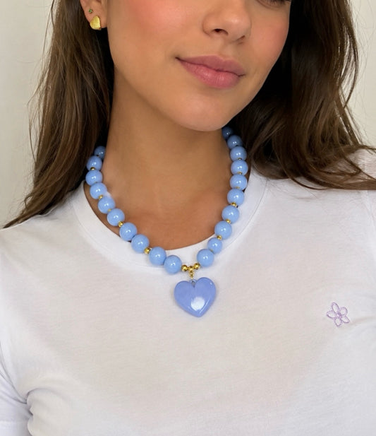 CL107 - COLLAR MODA CHICLE