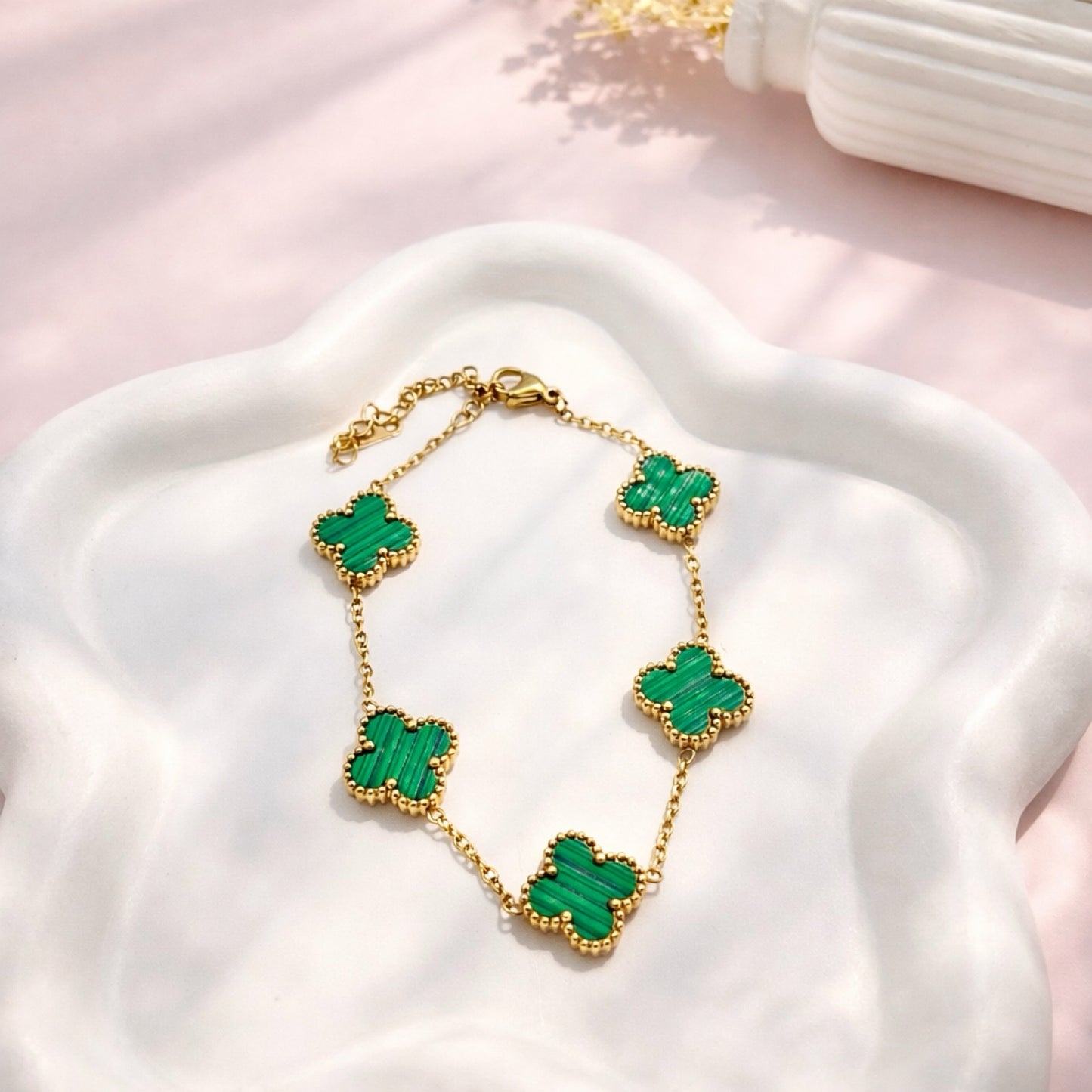 AC1505 - PULSERA EN ACERO VAN CLEEF