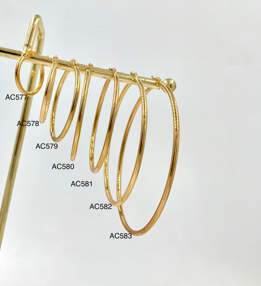 AC579 - CANDONGA CORRIENTE 3.0 CM ACERO