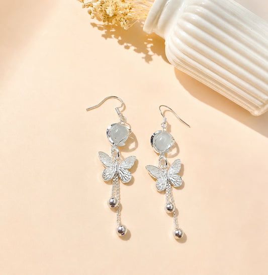 RA3554 - ARETE RODIO COLOR PLATA 925