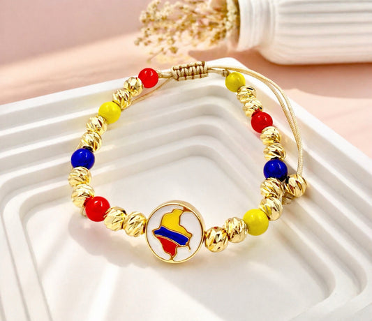 RA5954 - PULSERA EN RODIO CON NEOPRENO COLOMBIA