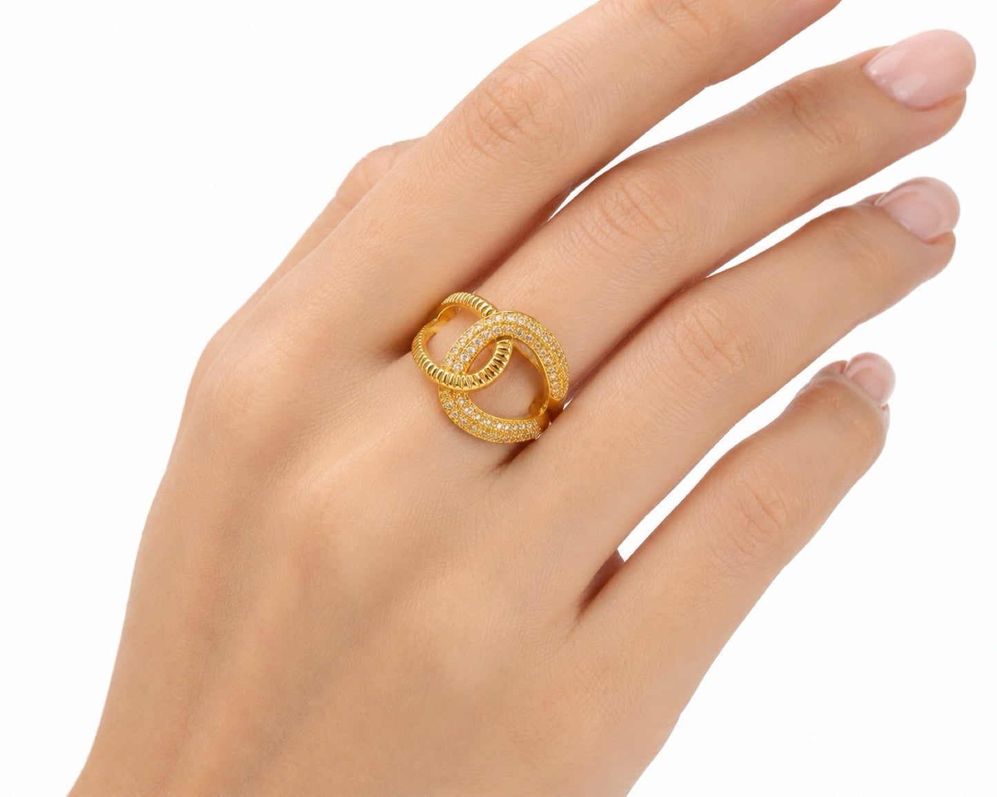 RA7044 - ANILLO EN RODIO